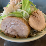 かじろうramen7 - ラーメン小　野菜&にんにく、脂