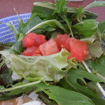 ホノルルカフェ - ロコモコのサラダ