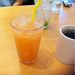 グアバジュース、Ｌサイズな感じ