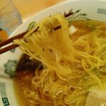Hidakaya - 麺は比較的細め