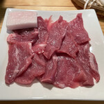 成吉思汗 さくや - 料理写真:「肉皿と野菜盛り ジンギスカンセット」1160円