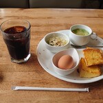 ういんぐ - ●アイスコーヒー　430円（終日モーニングサービス付き）