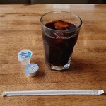 ういんぐ - ●アイスコーヒー　430円（終日モーニングサービス付き）
のアイスコーヒー
