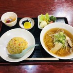 Aioi Hanten - ラーメンセット　８３０円