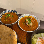 月と亀 - おネギがトッピングしてあるあたり和のカレー♡