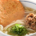 やりうどん - 牛肉丸天うどん