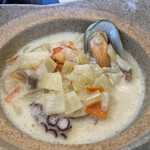 黒船亭 - 海鮮鍋のアップです