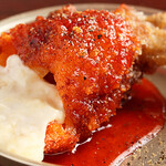 大衆酒場 家利伊頭 - ヤンニョムチーズ手羽揚げ