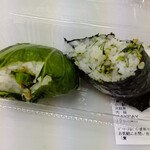 にぎりたて - めはりは、にぎりたてさんでしか食べられないから。野沢菜の選択も正解でした(^_^)v