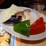 Nikuya Nikuichi - 焼き野菜680円税滅