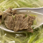 旨味太助 - テールスープの具材