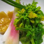 Nouka Sakaba Dohatten - 季節野菜のお漬物　418円