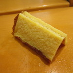 小判寿司 - ヒラメやエビも入った玉子焼き