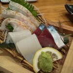 山陰漁酒場 丸善水産  - のどくろ入りの刺身盛！