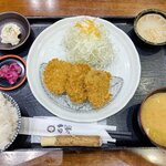 とんかつ 菊万 - ひれかつ定食！