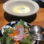 横浜DRAセブン - サラダとスープ