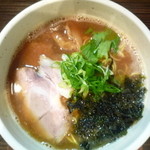 ばっは - あっさり醤油らぁめん角度②