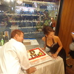 ビストロ ダイア - レニエの特製ケーキ