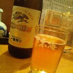 Sushi Izakaya Nihonkai - 瓶ビール　キリン（中）