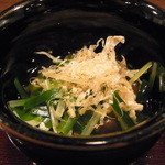 旬味きのした - あっさりおひたし