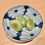 鮨 はしもと - 2021.4.  そら豆