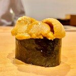 鮨 はしもと - 2021.4.  北紫海胆