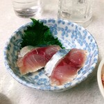 ゆたか食堂 - 特製ゆのすしめ鯖200円