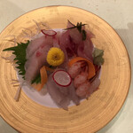 和よし - おさしみ三種