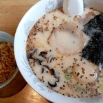 蔵運 麺太郎 - ラーメンセットメニュー【チャーハン（小）とラーメン】