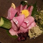 ビストロ割烹 YAOYA - 鰤刺身