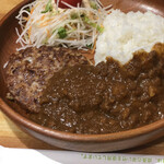 びっくりドンキー - 料理写真:ハンバーグディシュカリー