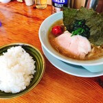 高野家 - 『ラーメン梅干し』と『ライス』