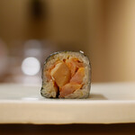 東麻布 天本 - 赤貝紐巻き