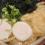 さぬき手打ちうどん なるかめ堂 - かすうどん320円