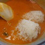 はなさき家 - 替玉ごはん投入♪