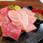 魚金食堂 - 本マグロ鉄火丼　１８００円