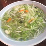 勝楽 - 野菜スープ　¥410