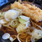 立喰いそばうどん すすきの - とり天そば490円