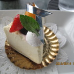 アトリウムラウンジ - チーズケーキ