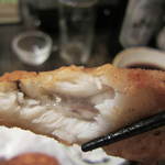 きときと - ふぐ唐揚げ中身。美味しかった～