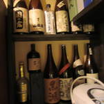 きときと - 店内お酒が一杯。本当に一杯