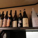 きときと - 店内お酒が一杯。本当に一杯