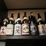 きときと - 店内お酒が一杯。本当に一杯