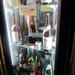 きときと - 外にも日本酒飾ってます。