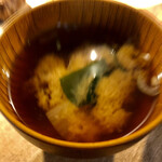 挽肉と米 - 味噌汁付き