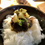 挽肉と米 - 全ての薬味を楽しむ