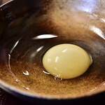 Kisaburou Noujou - 【卵かけご飯御膳(卵食べ放題)@税込850円】お米卵(山形県天童市産)