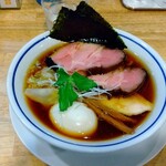 手打式超多加水麺 ののくら - 特製中華そば（醤油）1,250円 ♪