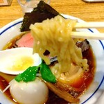 手打式超多加水麺 ののくら - 特製中華そば（醤油）1,250円 ♪