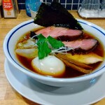 手打式超多加水麺 ののくら - 特製中華そば（醤油）1,250円 ♪
